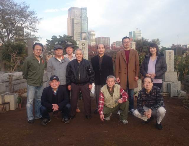 西郷隆盛青山霊園清掃